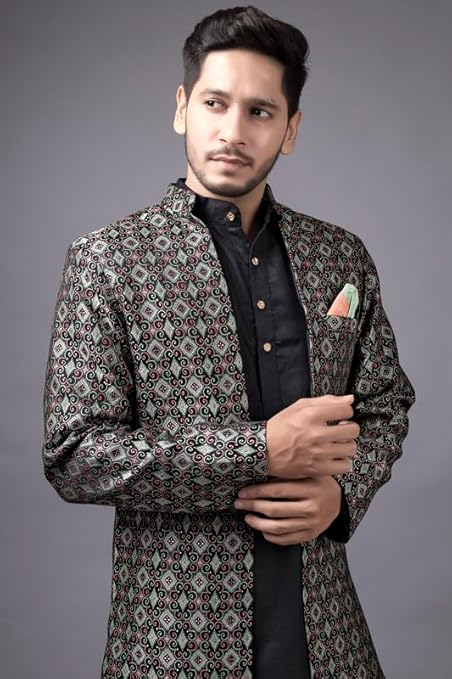 Black Kurta Pajama Set